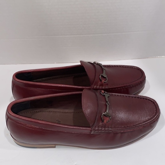 Anthony Veer Filmore Burgundy Loafer Size 8.5 - Picture 3 of 8